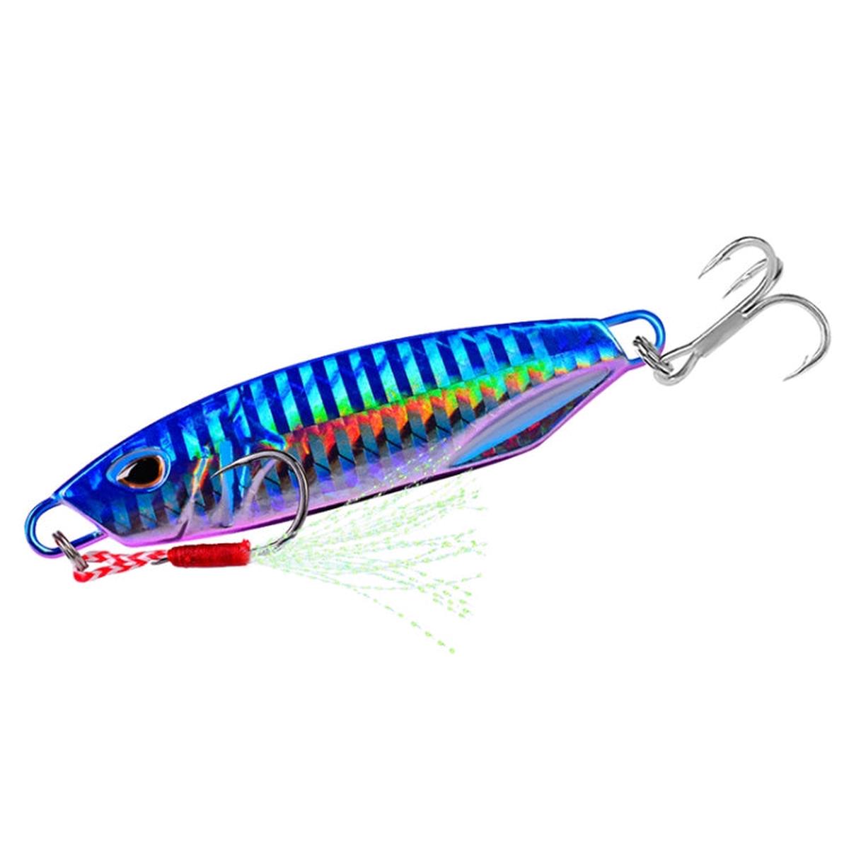 3 PCS PROBEROS Iron Plate Lead Fish Far-Fluoch Metal Road Bait, Specification: 10G