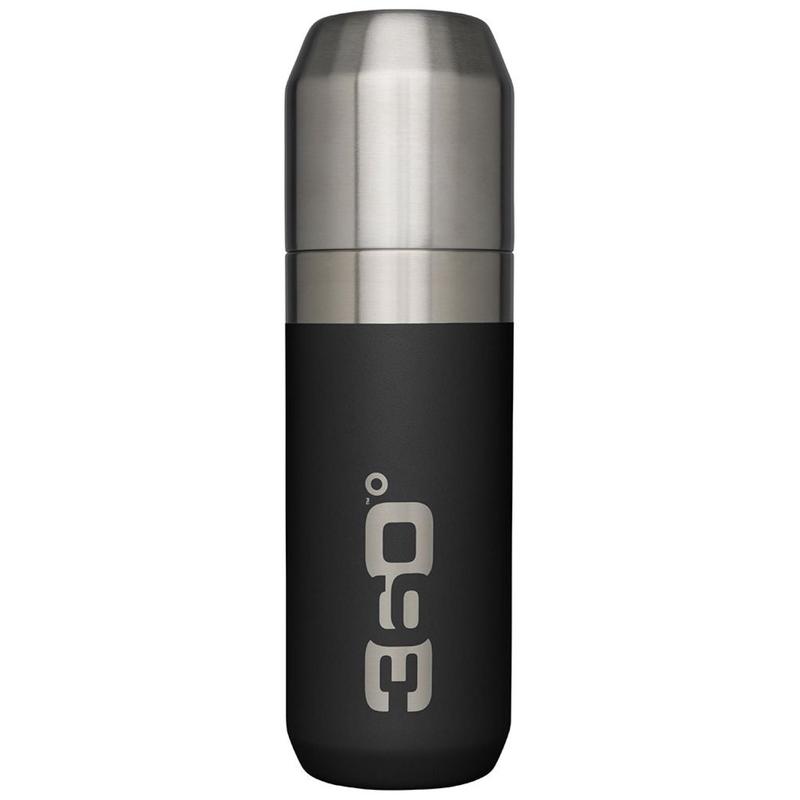 360 Degrees Insulated Flask With Pour Thru Cap 750ML (Black)