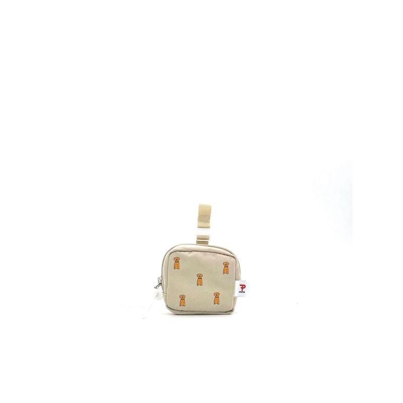 Cilocala Picfa Inu Shikaku Pouch (Stone)