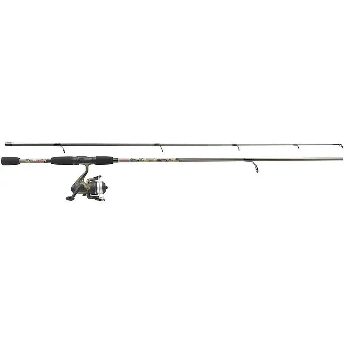 Mitchell Camo Tanger Spin Fishing Rod Combo Including Reel & Line - 212 7/20 - 7Ft