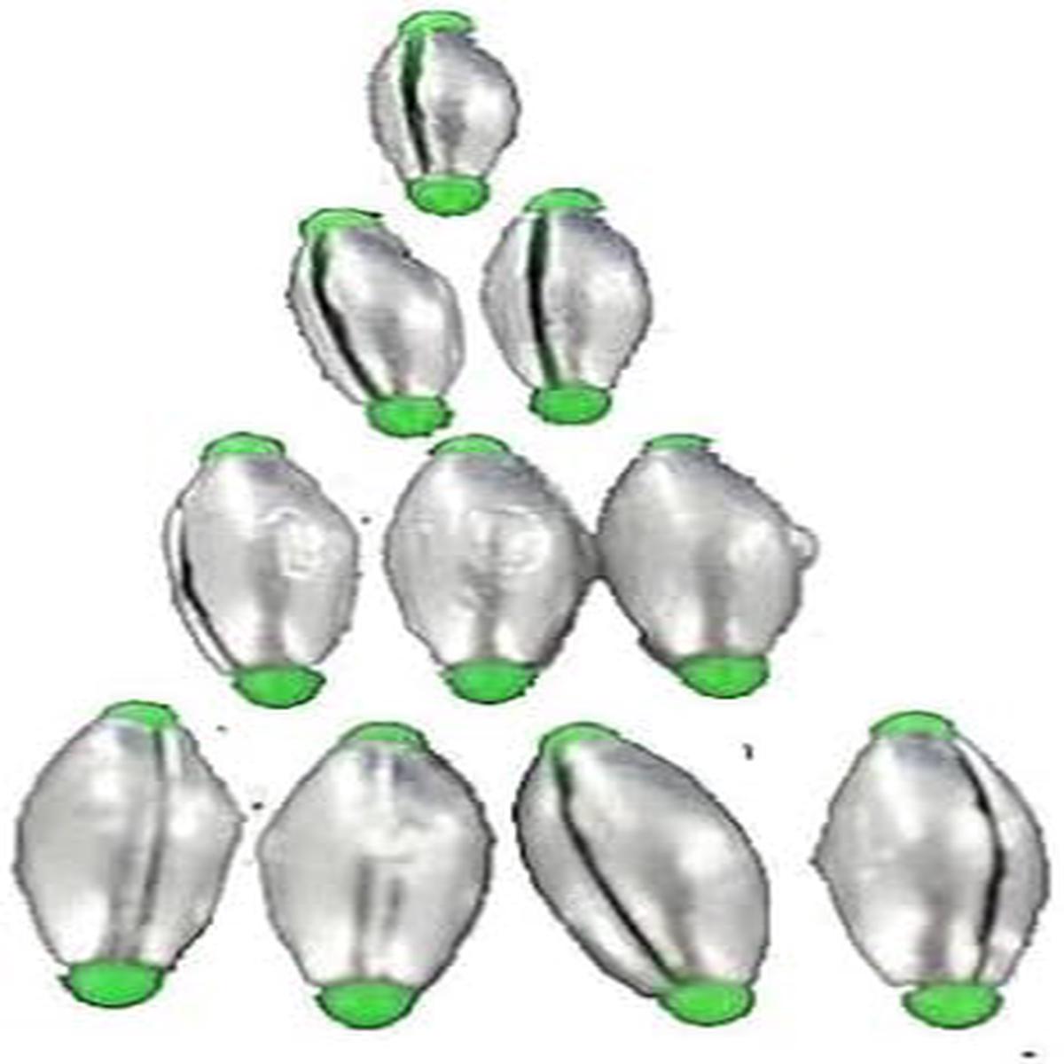 P-Line PRC-2 Sinkers Prc 2 Rubber Core 3Pc