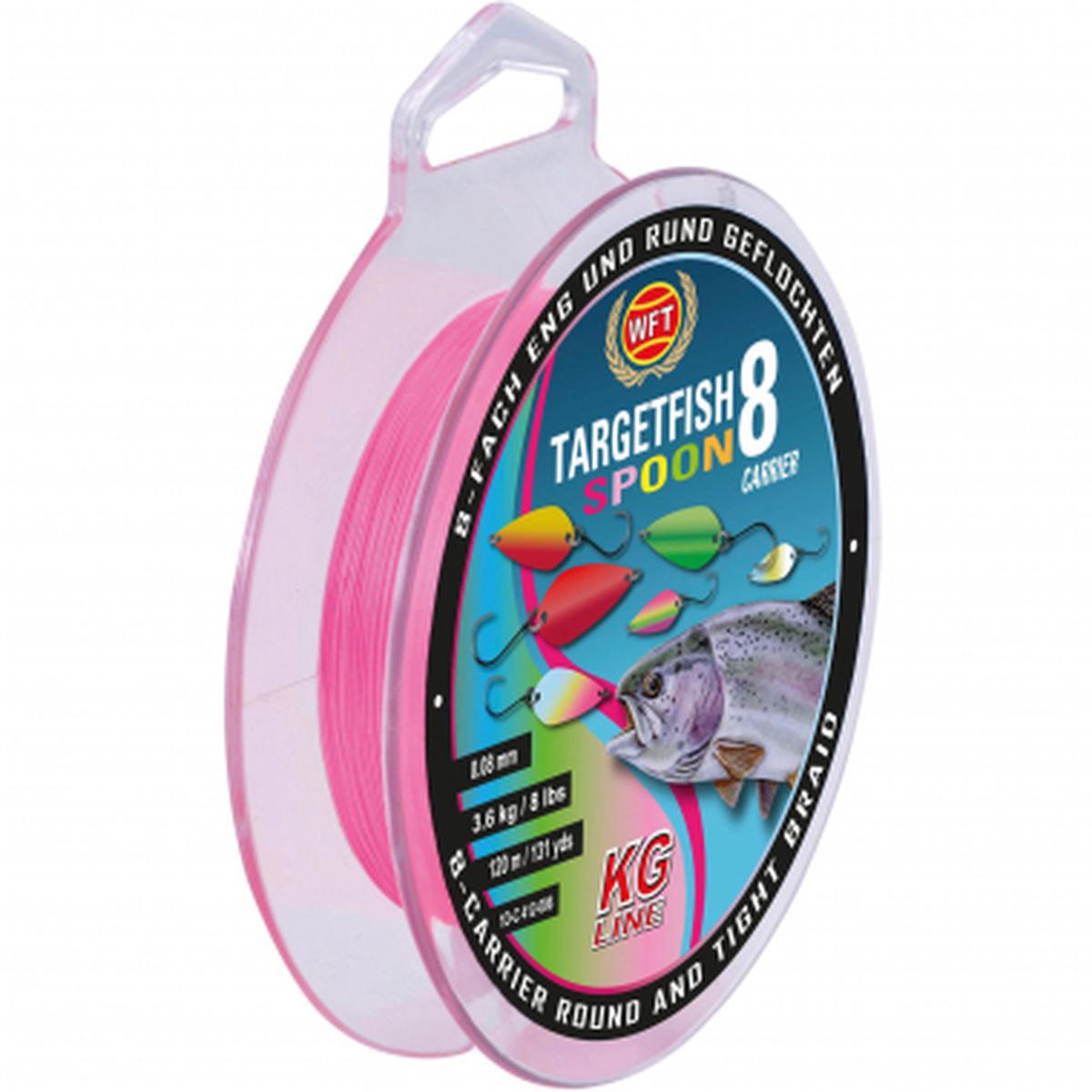 Target Fish Line 8 (pink)