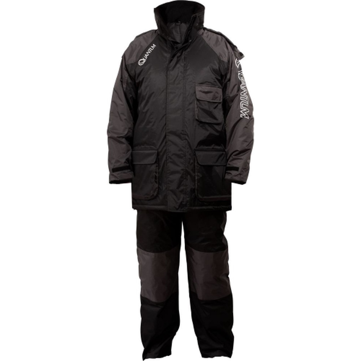 Quantum Kids Winter Suit Black Grey