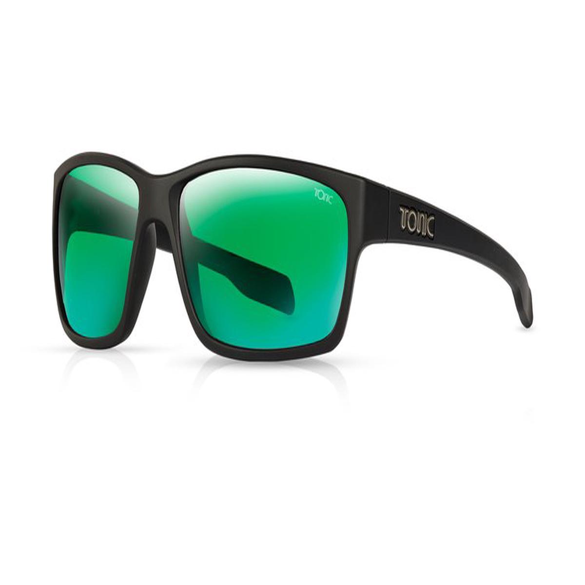 TONIC EYEWEAR TITAN MATT BLACK GREEN MIRROR