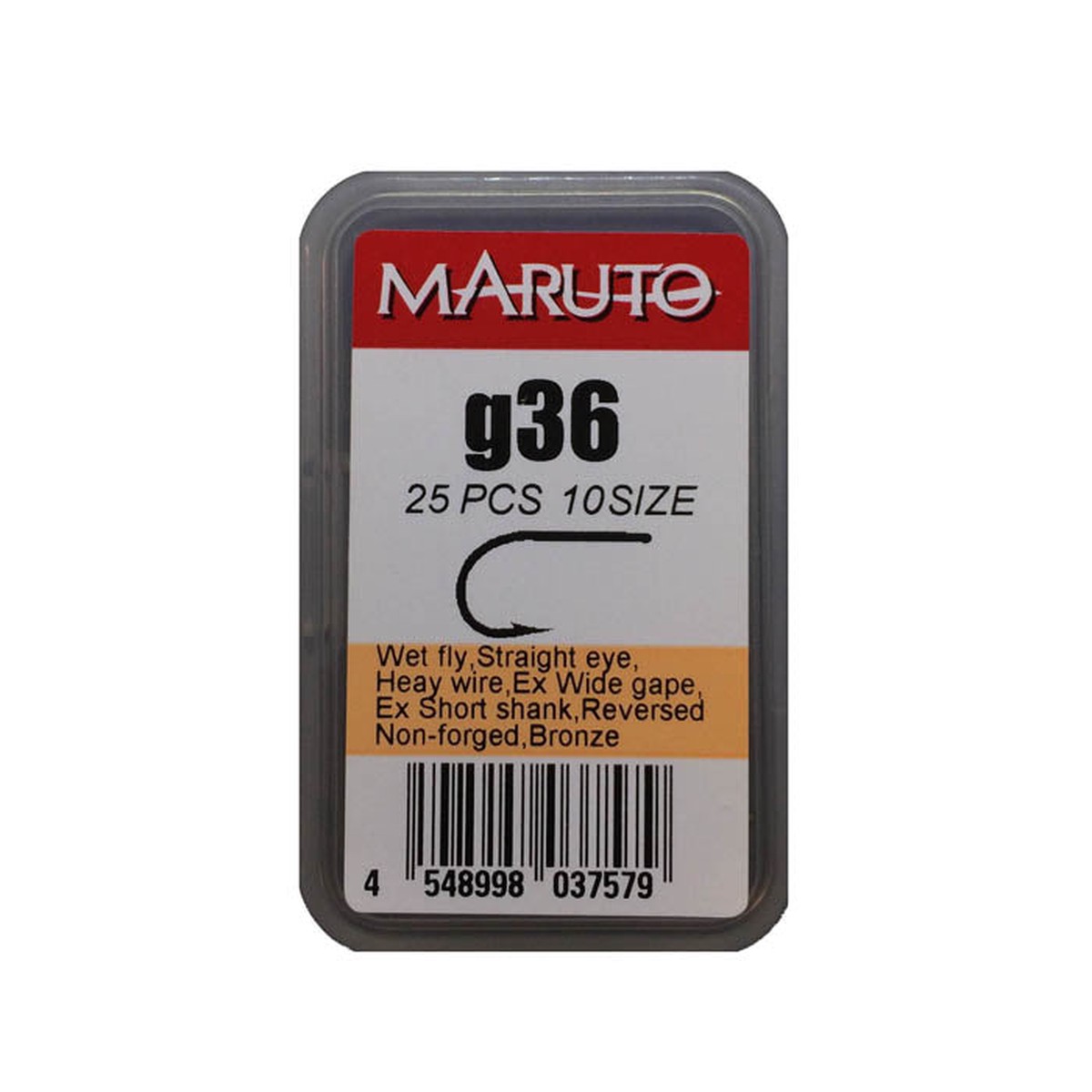 Maruto G36 Competition Heavy Fly Hooks
