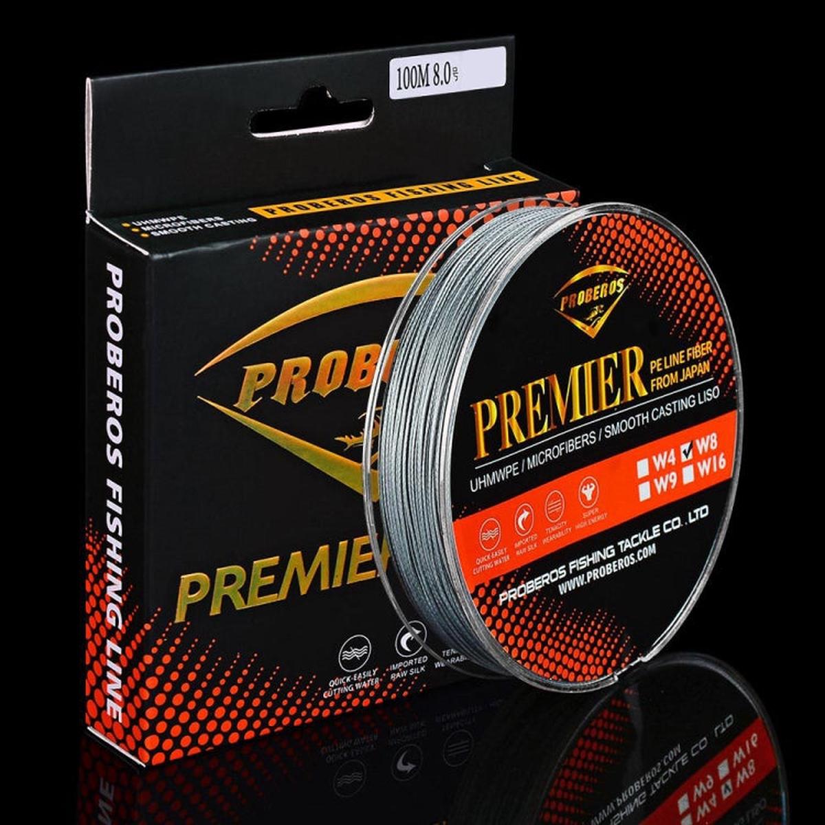 PROBEROS 8 Edited 100M Majestic Horse Fish Line, Line number: 0.8 / 10LB