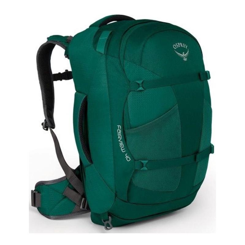 Osprey Fairview Travel Pack Carry-On 40 Backpack - Extra Small - Women's Travel - Trekking (Rainforest Green)