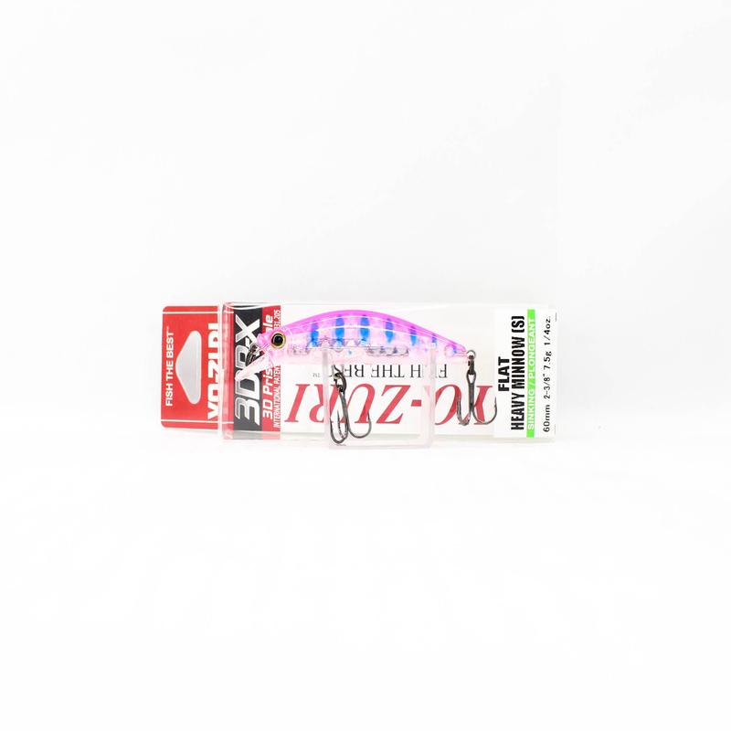 Yo Zuri 3DR-X Flat Heavy Minnow 60S Sinking Lure R1542-PPBT (4831)
