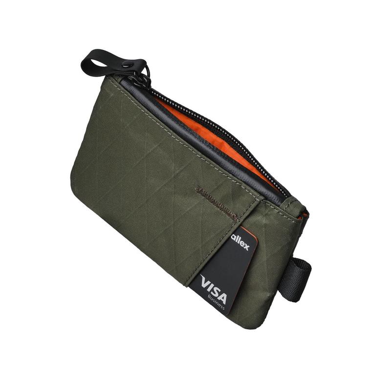 ALPAKA Zip Cardholder X-Pac VX21 (Dark Green)