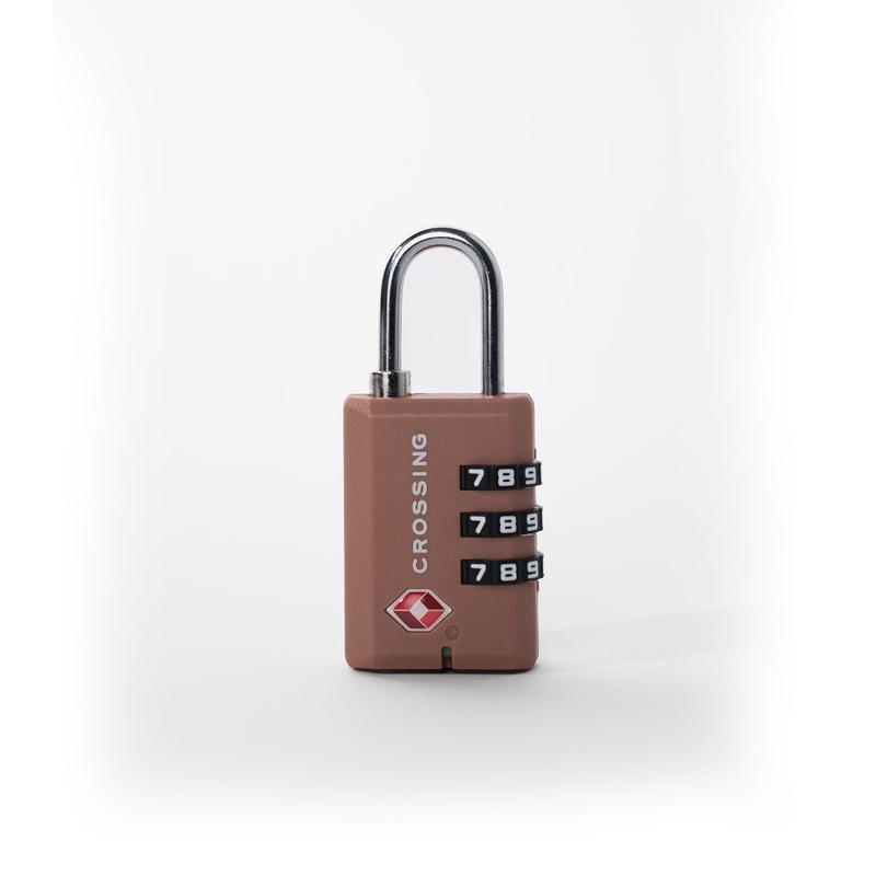 Crossing Ultra-Light TSA 3-Dial Travel Lock - Rose Quartz
