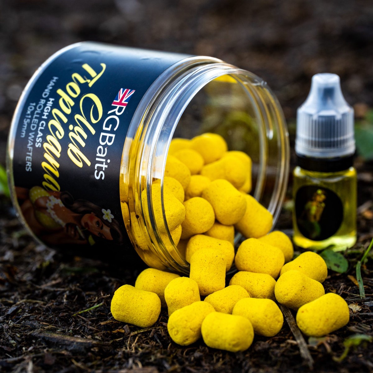 RG Baits - Club Tropicana High Class Wafters 10x15mm + Booster