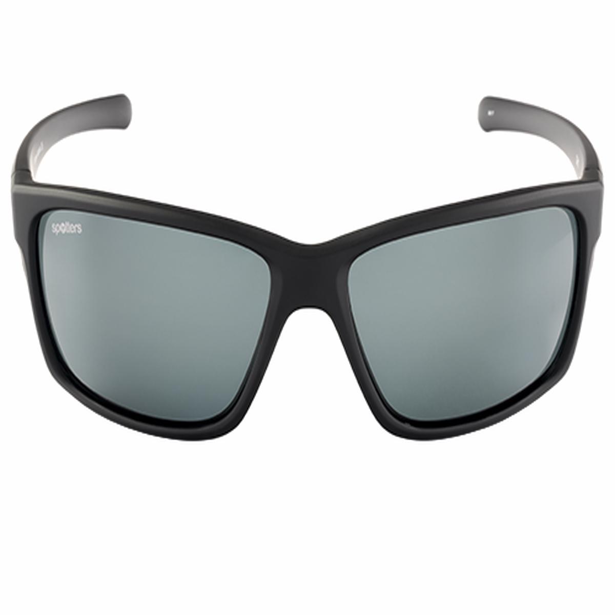 Spotters Grit Matt Black Frame Polarised Sunglasses