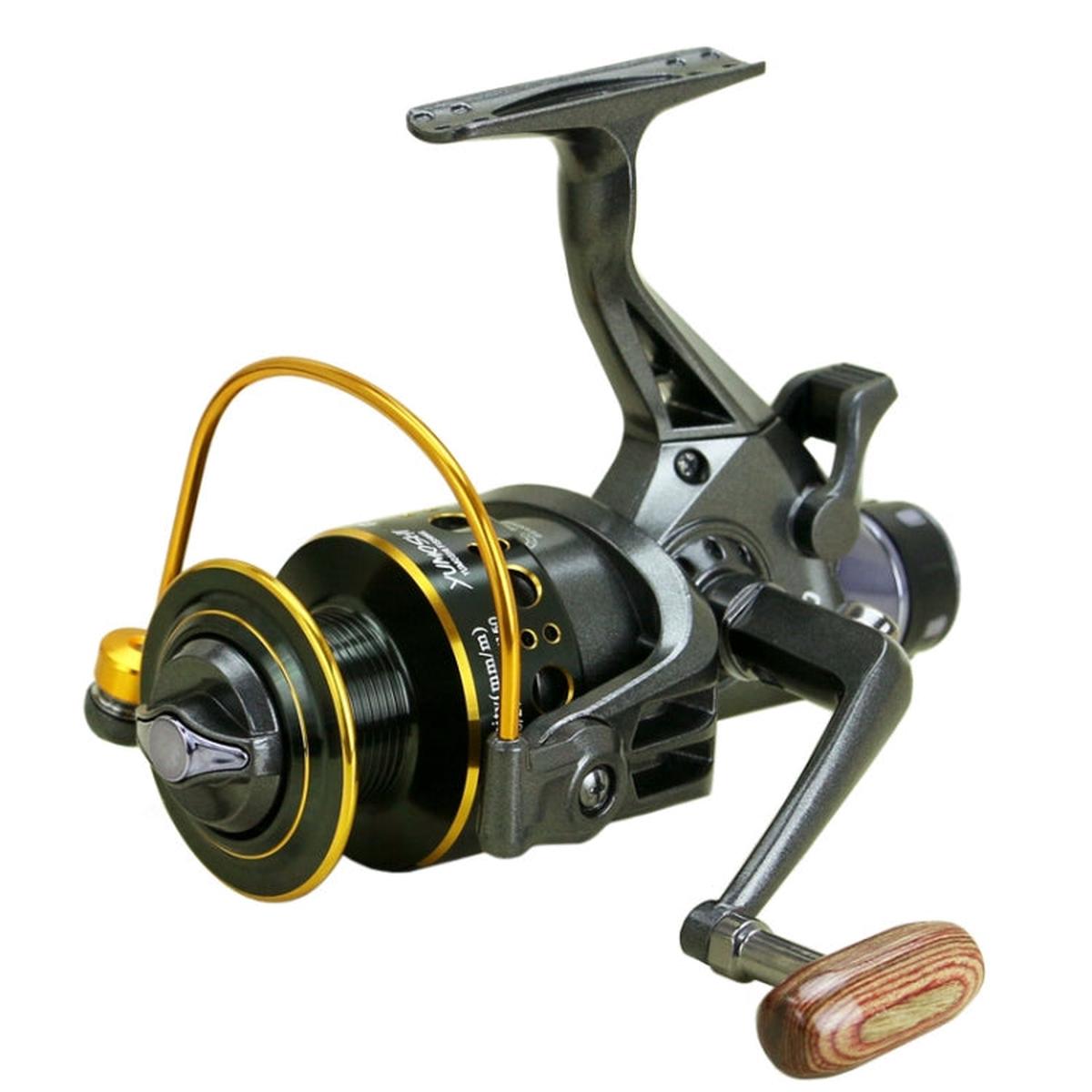 YUMOSHI MG50 Double Unloading Metal Head Front and Rear Brake Fishing Reel