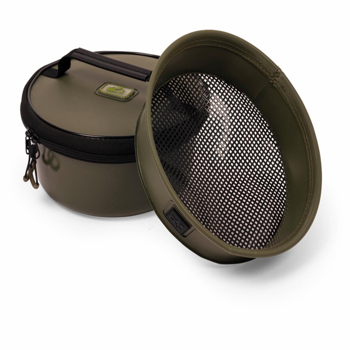 Korum EVA Solid Groundbait Bowl and Riddle