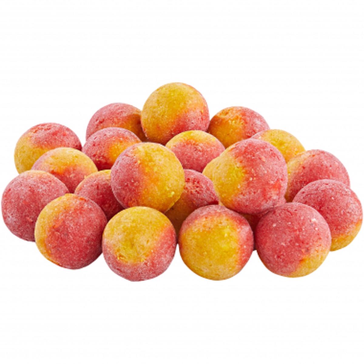 Matze's two-color booster balls (Strawberry/Scopex)