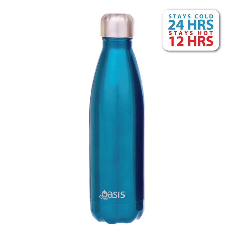 Oasis Stainless Steel Insulated Water Bottle 500ML - Aqua
