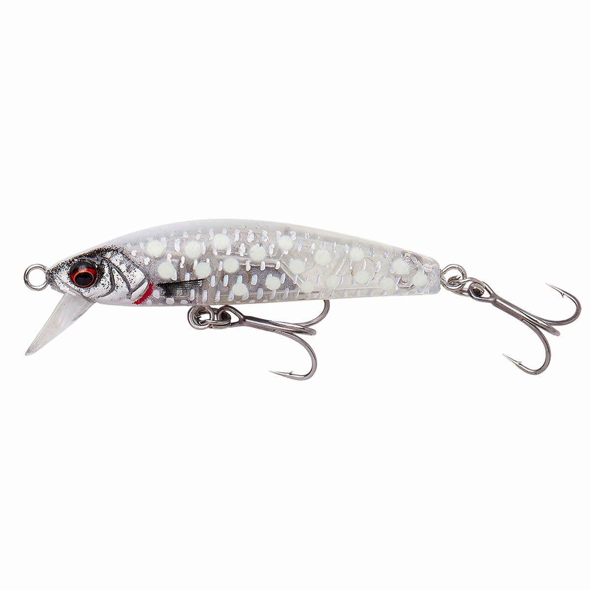 Savage Gear Gravity Minnow 5cm 3.1g Crystal White Glow