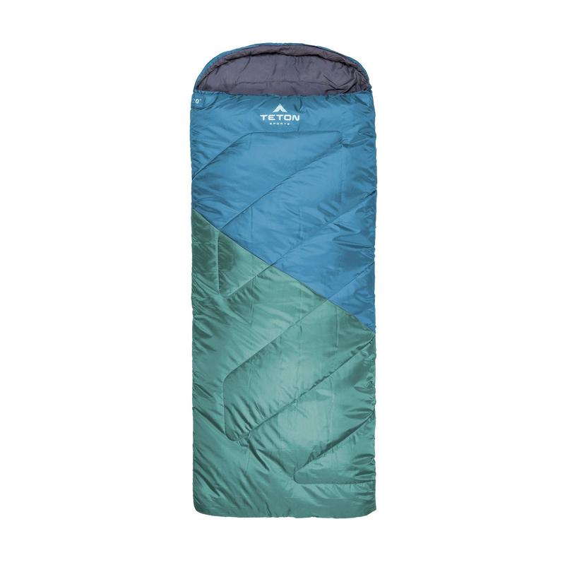 Teton Sports Li'l Celsius -7c/20f Kids Sleeping Bag in Ocean and Grey