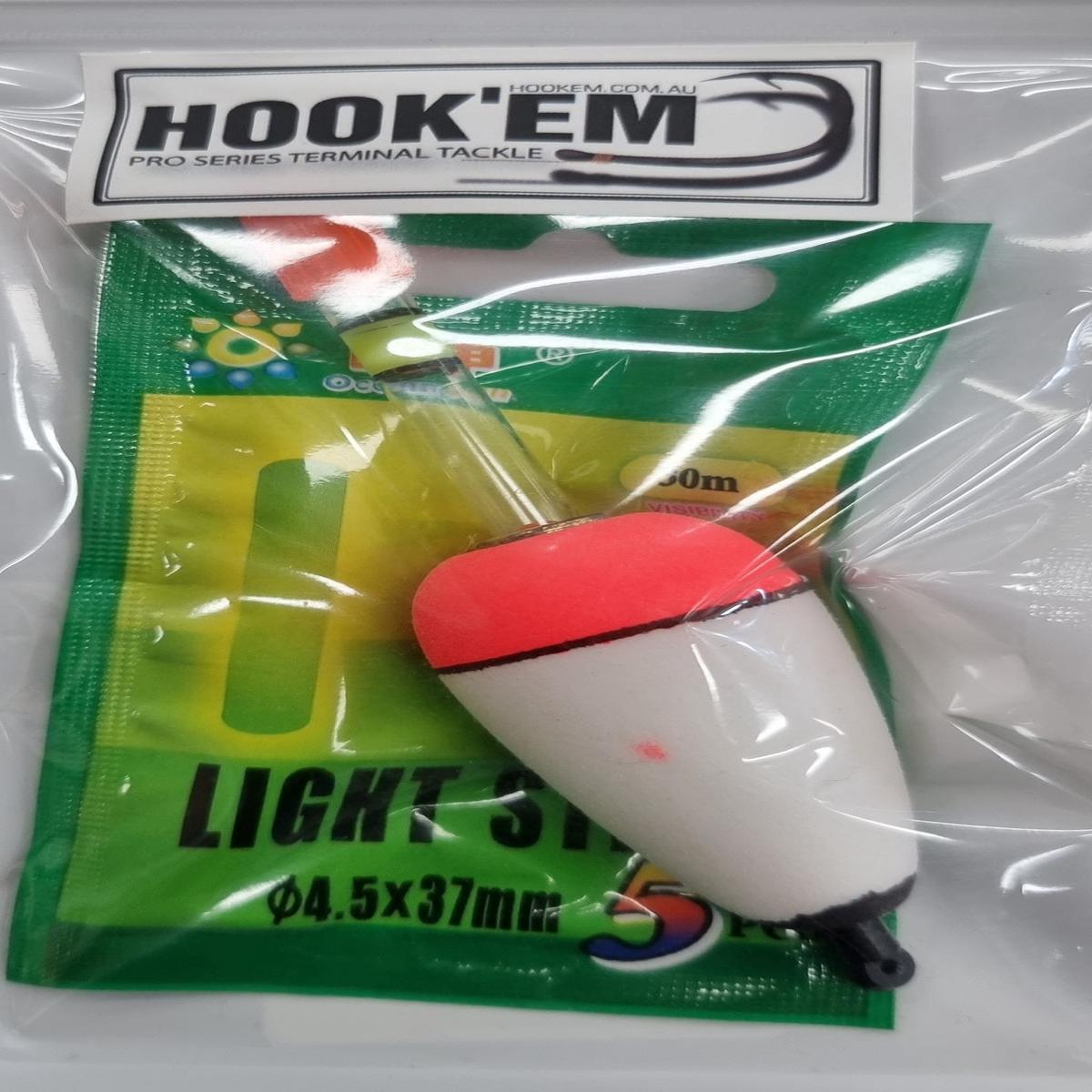 HOOKEM FLOAT FOAM 10G W/ GLOW STICK