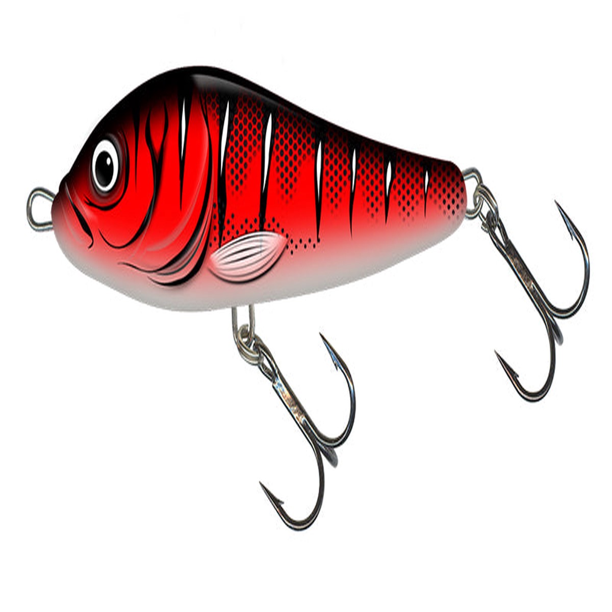 Salmo Rattlin Slider 8cm 20g Red Wake
