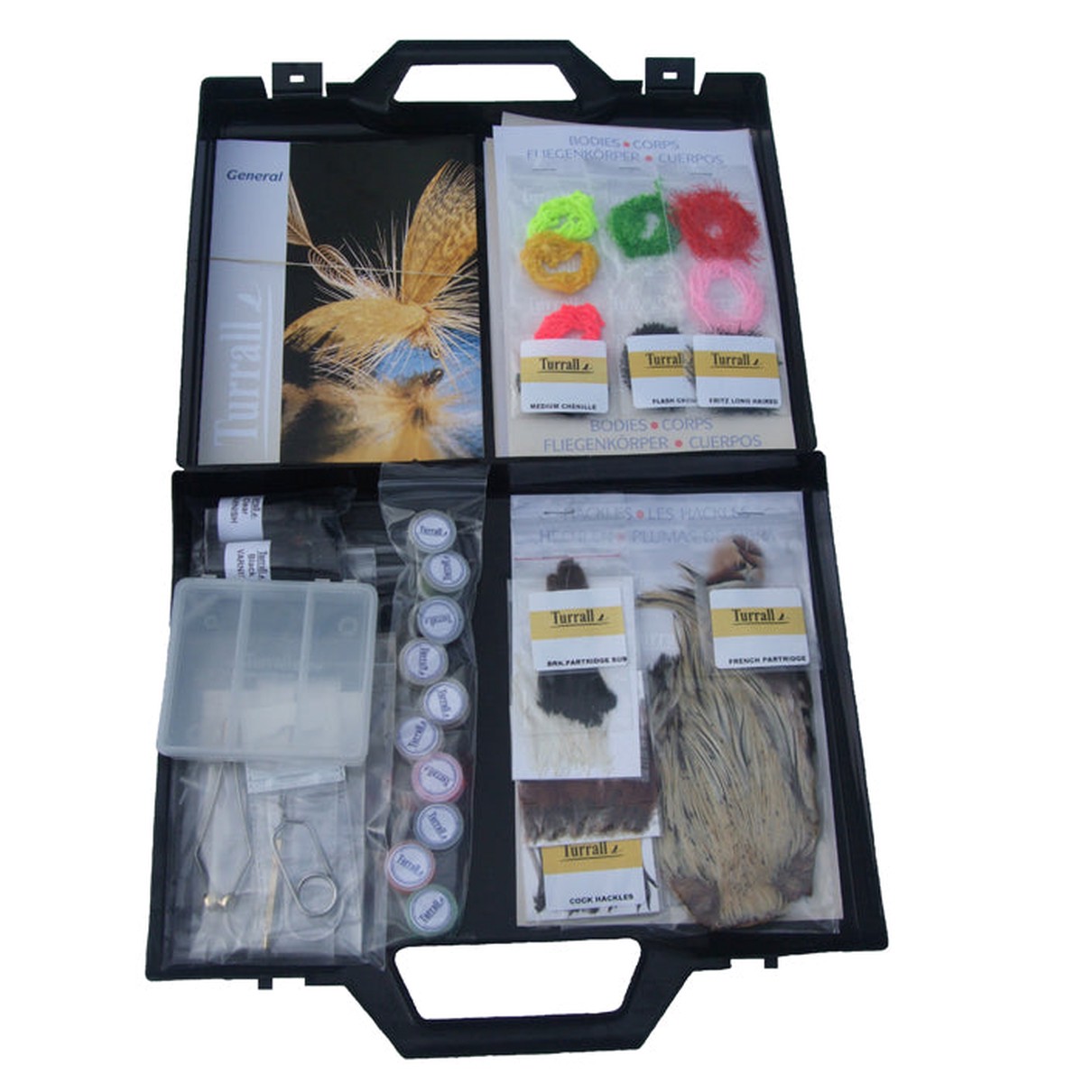 TURRALL FLY TYING KIT PREMIUM KIT FRESH WATER