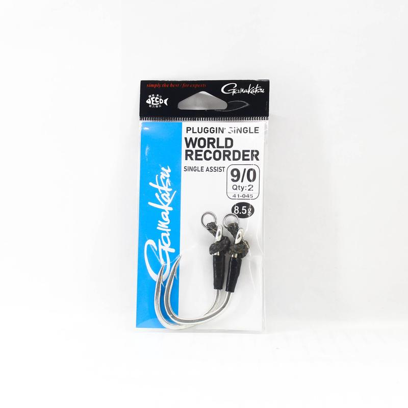 Gamakatsu 41045 Plugging Single World Recorder Size 9/0 (8052)