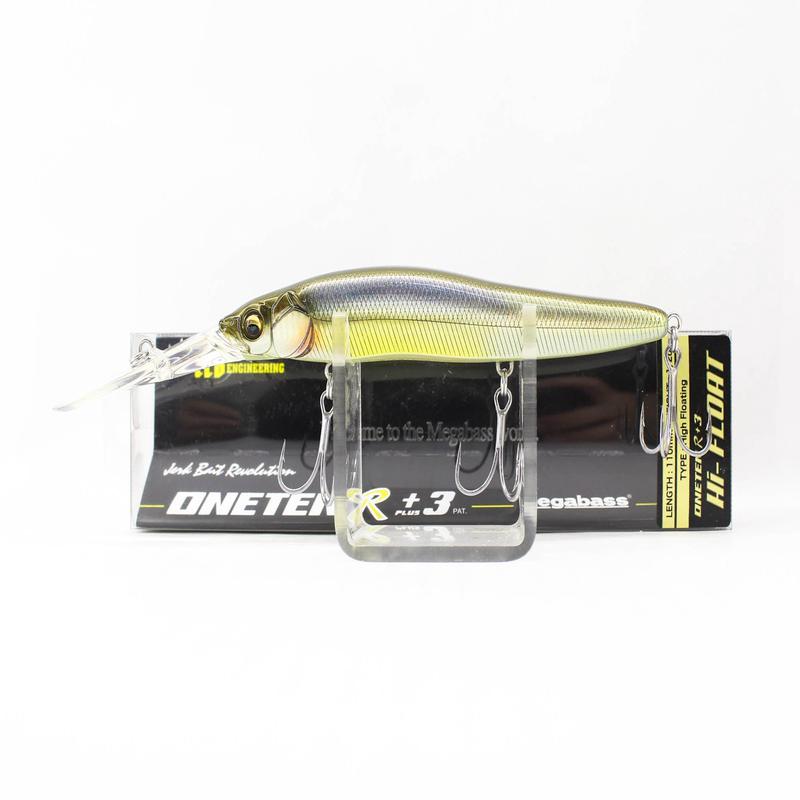 Megabass Vision 110 Oneten R+3 Hi Floating Lure GG Motsugo (3038)