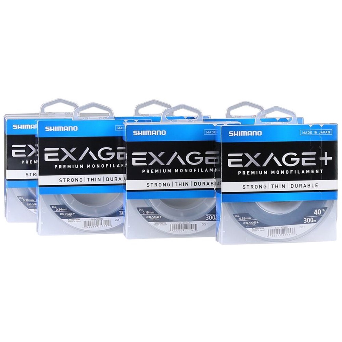 Shimano EXAGE+ MONO 500m CLEAR Fishing Line
