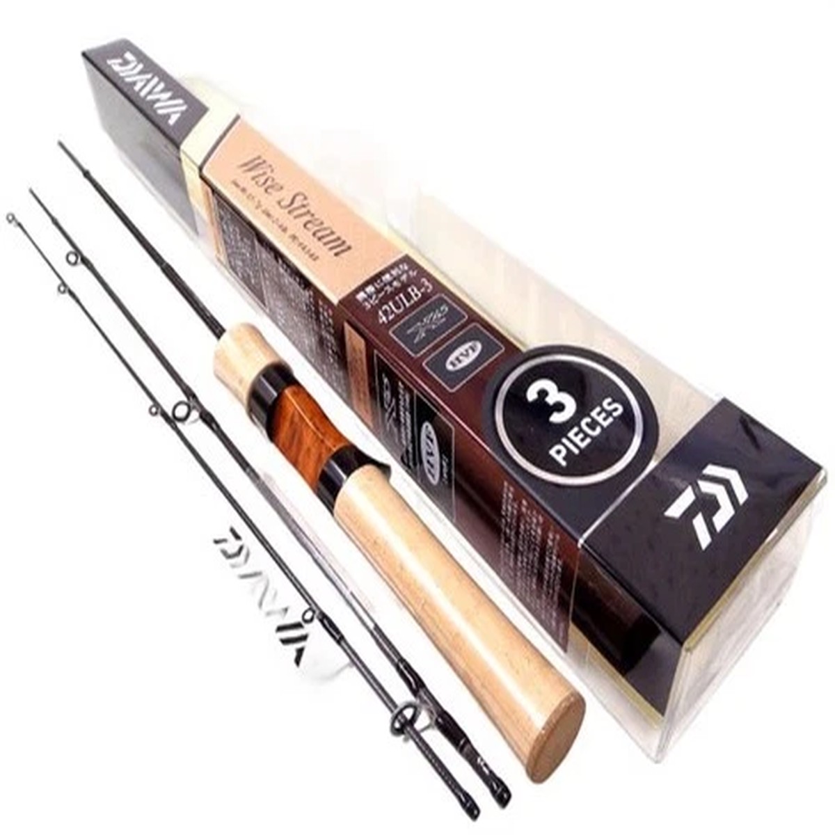Daiwa Wise Stream 42ULB-3Q Trout Rod Telescopic Multi-piece JDM