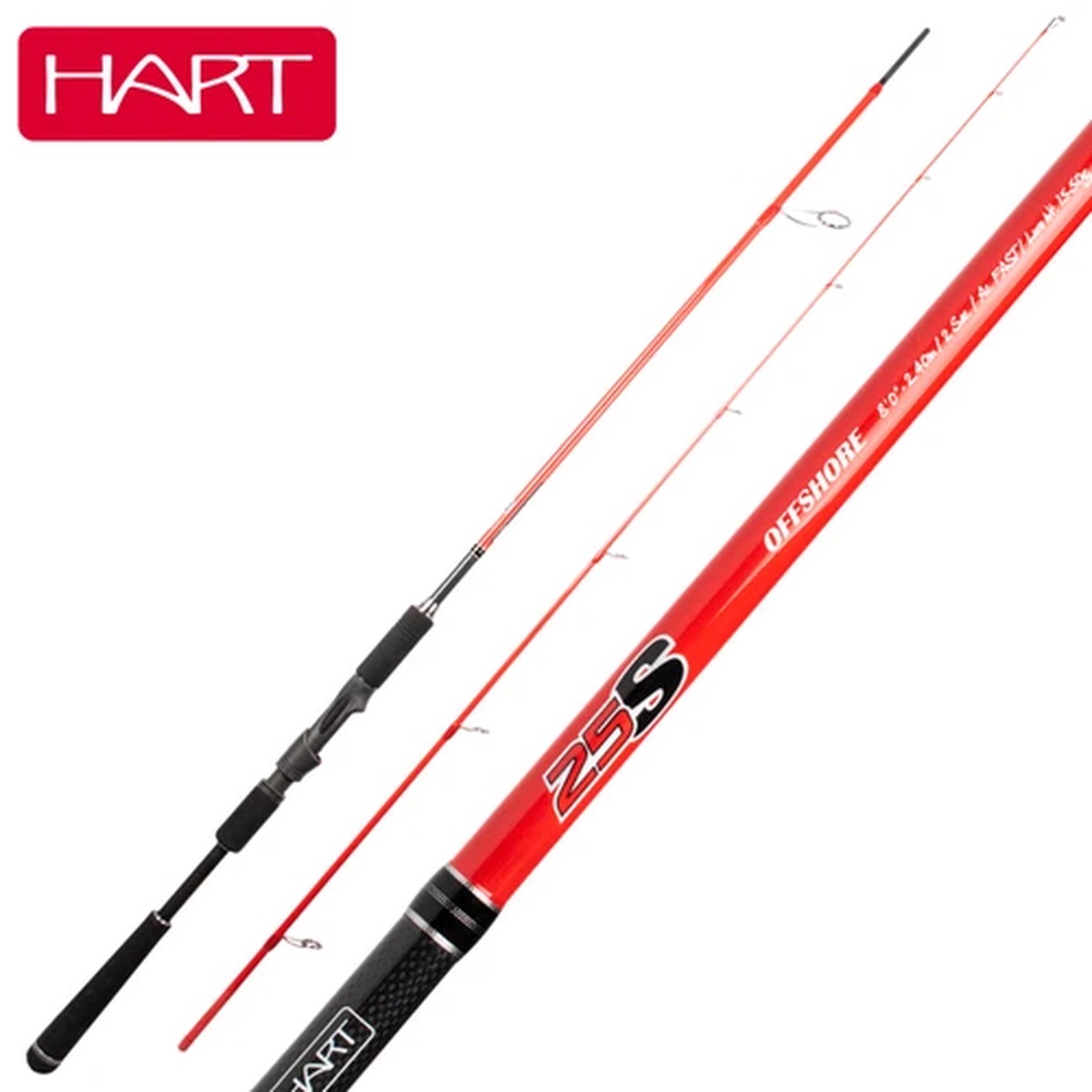 HART SALTWATER SHORE & BOAT TECHNICAL SPINNING ROD 25S OFFSHORE 80
