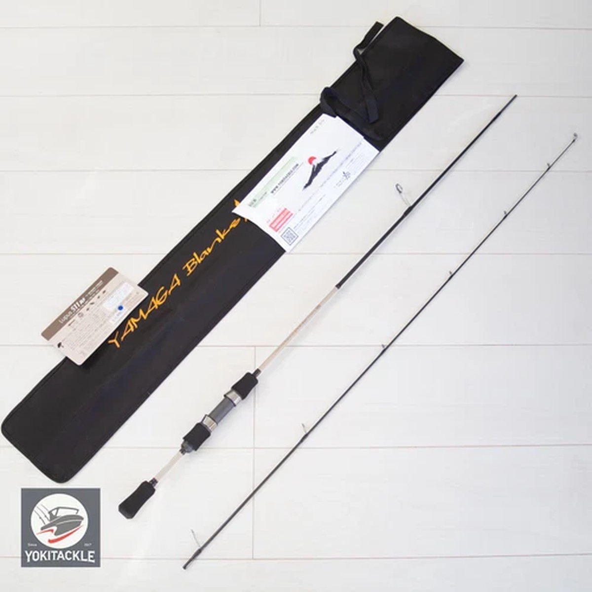 YAMAGA Blanks 24 Lupus Area 511RF Spinning Rod for Trout Shipping from JAPAN