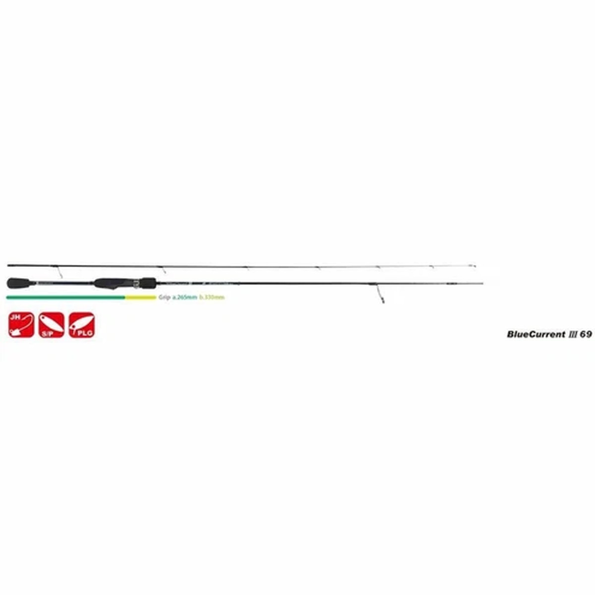 YAMAGA Blanks Blue Current III 69 Spinning Rod