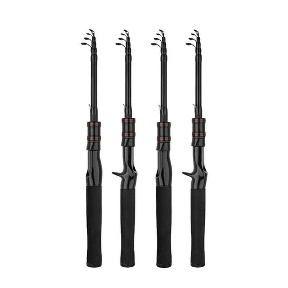 Portable Fishing Rod Multi-section Construction Collapses To 40cm Space-saving