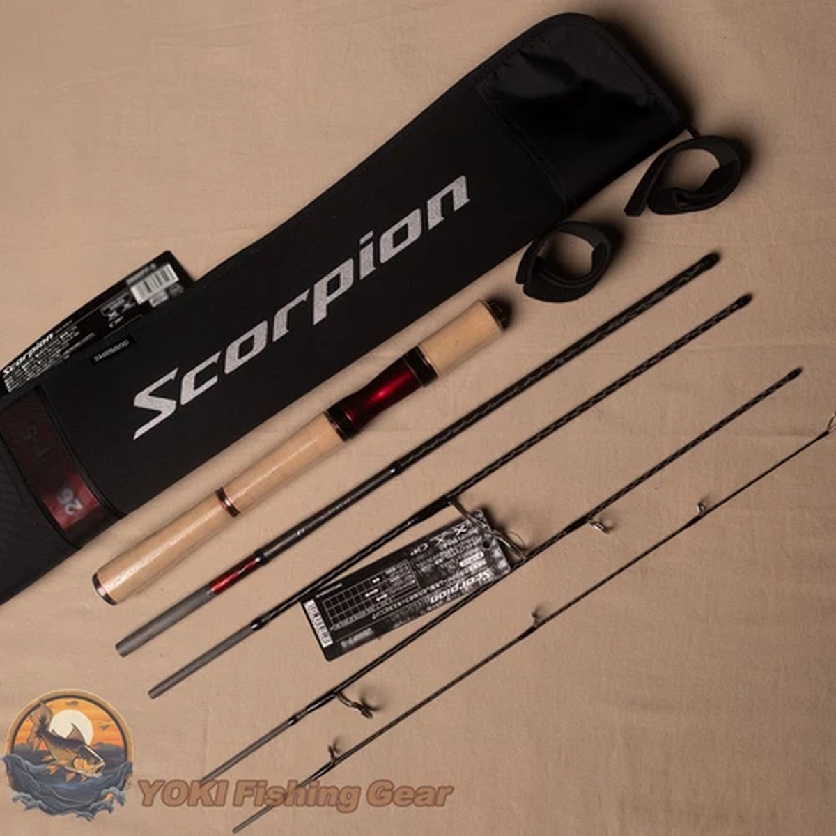 Shimano Scorpion 2651R-5 Spinning Rod for Bass Shipping From JAPAN