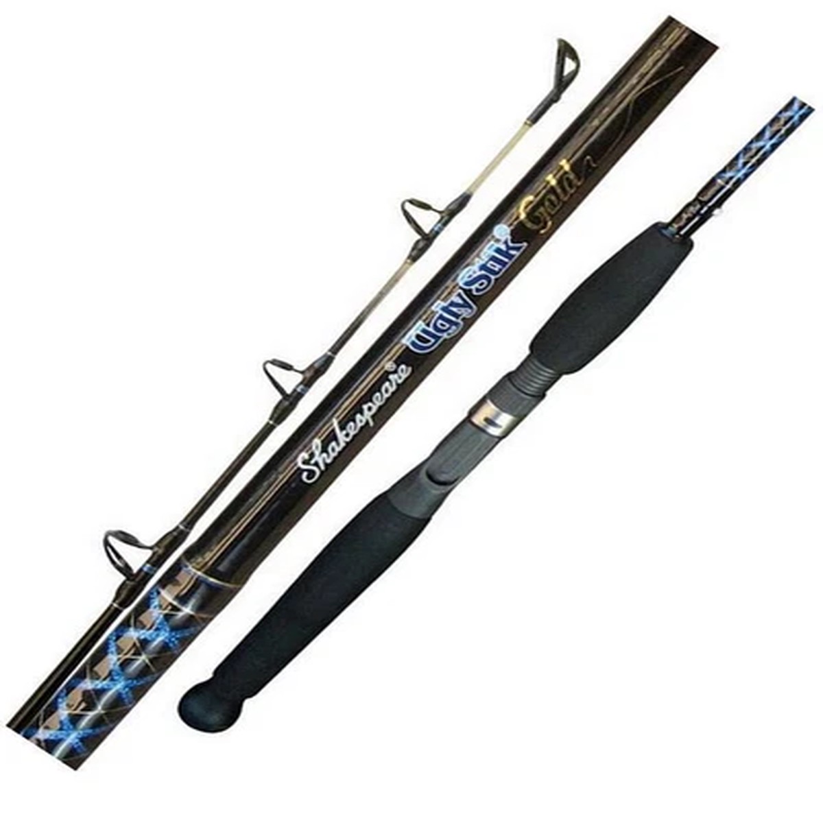 Ugly Stik Gold Spin Beach Fishing Rod - 12'0'' 8-12 kg 2 Piece - USG-GPS120A2