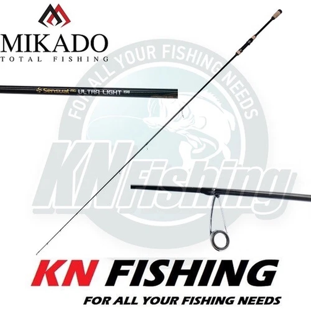 MIKADO SENSUAL N.G Medium Spinning Rod 2.44m 5-30gr 2pcs