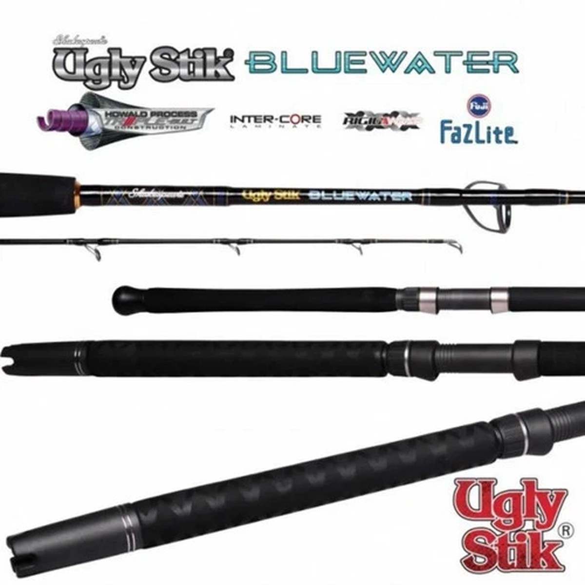 NEW Shakespeare Ugly Stik Bluewater SPIN Rod - 7'0" 5-8kg 1pc- USP-SP1170SWL