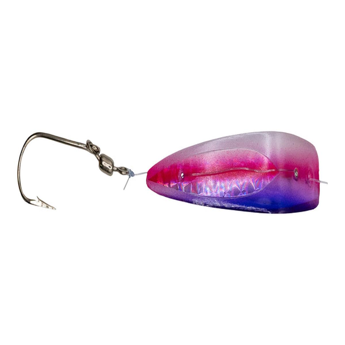 Apex Lures 4.0" Trolling Lure (Purple/Pearl/Red Stripe)