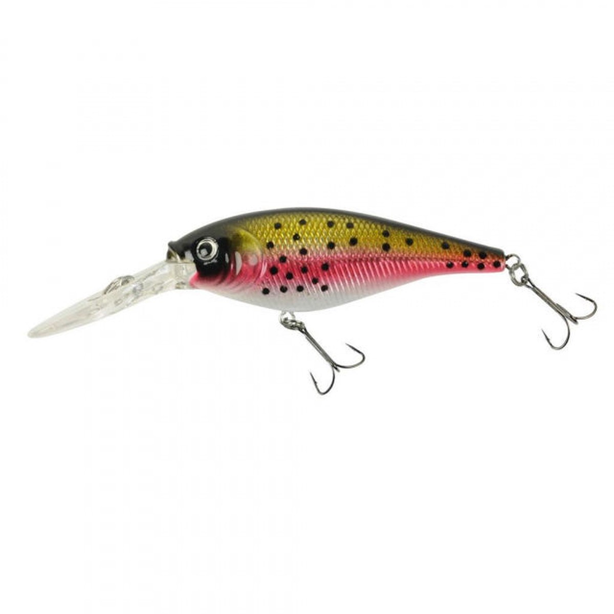 Flicker Shad | 5/16 oz | 2 3/4in | 7cm | 6 | 11'-13' | 3.4m-4.0m | Model #FFSH7M-RBT
