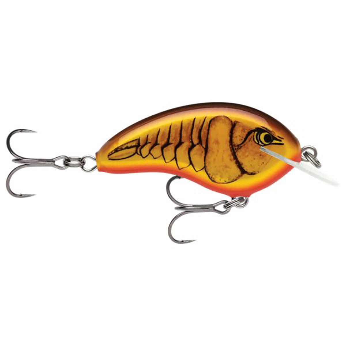 Rapala OG Tiny 04 Shallow Diving Crankbait (Dark Brown Crawdad)
