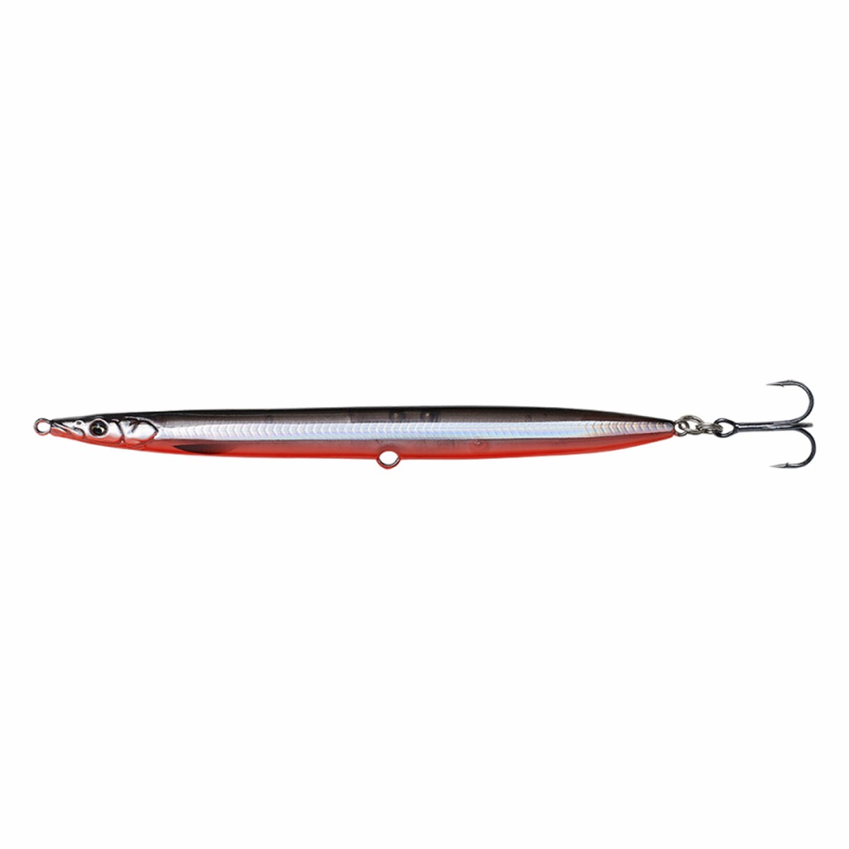 Savage Gear 3D Sandeel Pencil 125cm 19g Black & Red UV