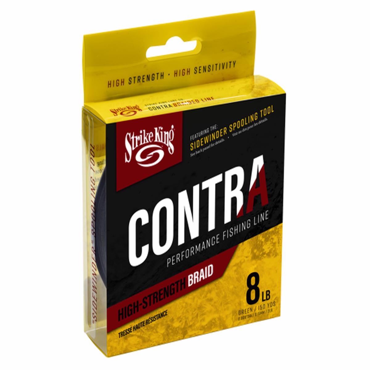 Strike King Contra Braid 150yd/8lb Green