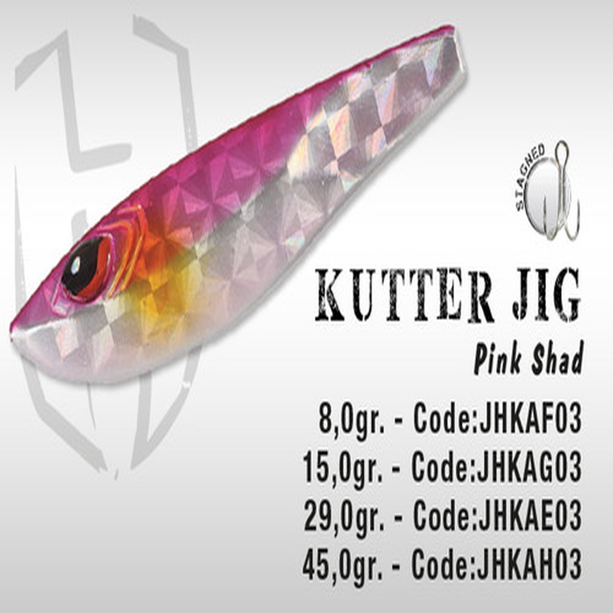 HERAKLES KUTTER JIG 29gr (Pink Shad)