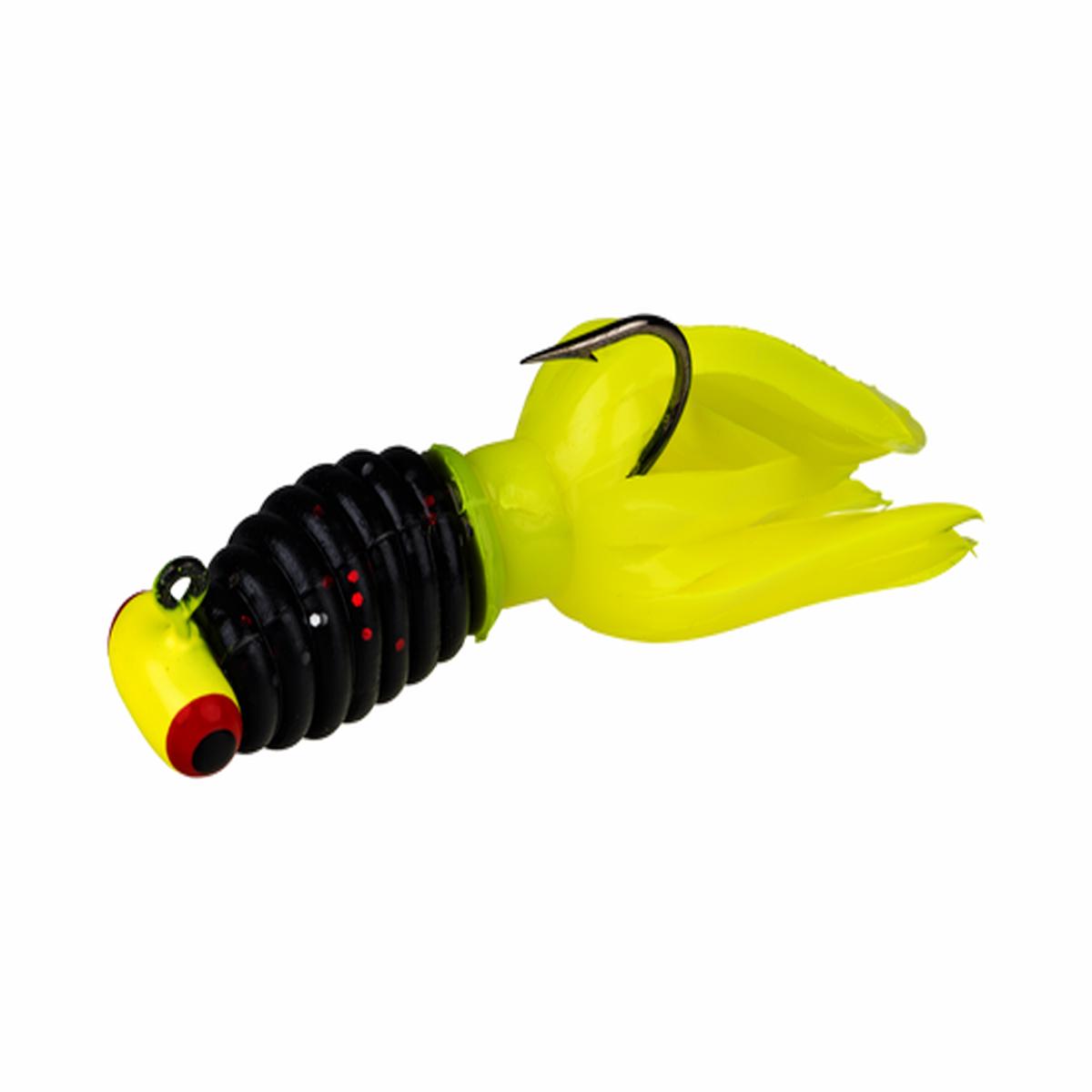 Strike King Mr Crappie Sausage Head 1/16oz Jig (Tuxedo Black)