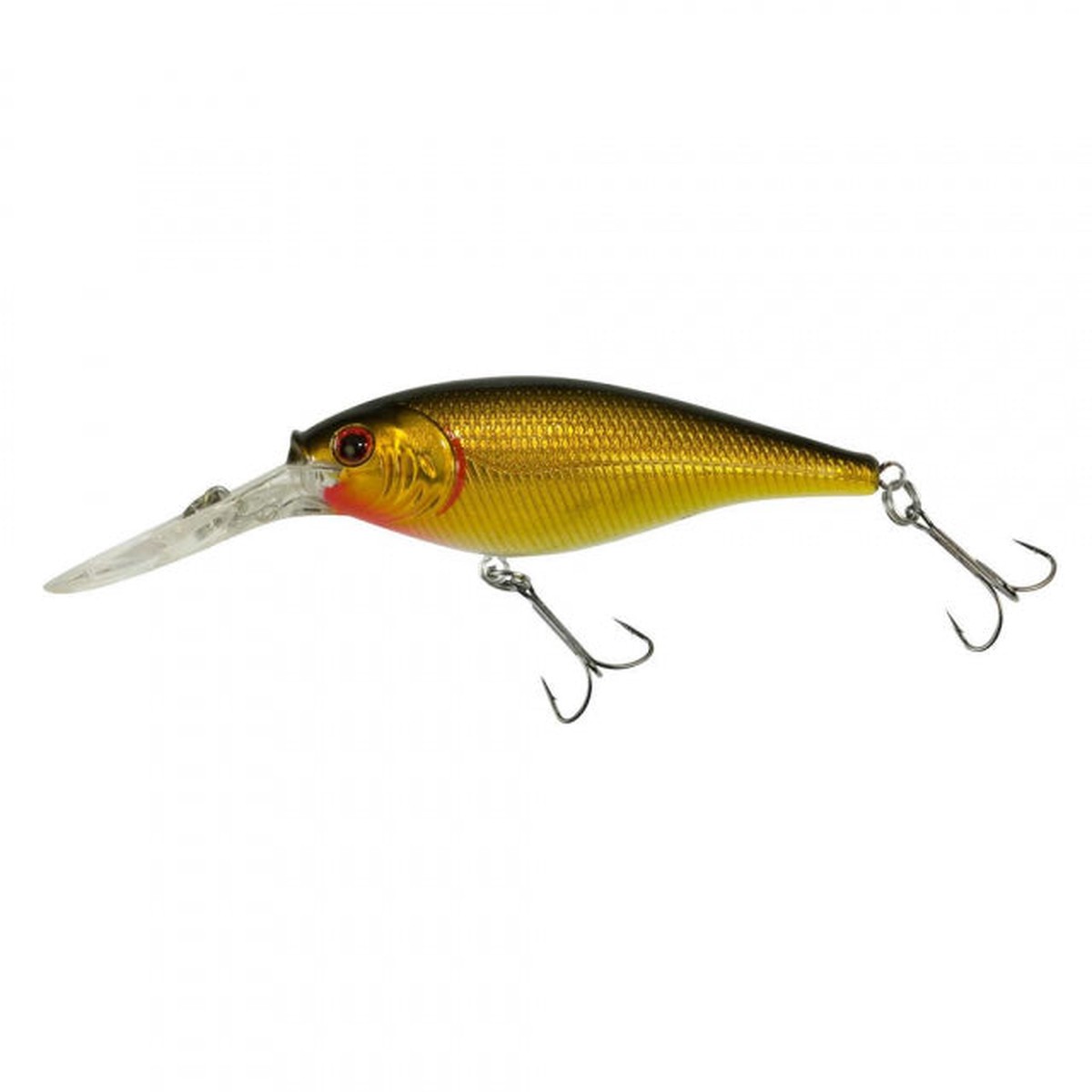 Flicker Shad | 1/4 oz | 2 1/4in | 6cm | 6 | 10'-12' | 3.0m-3.7m | Model #FFSH6M-BG