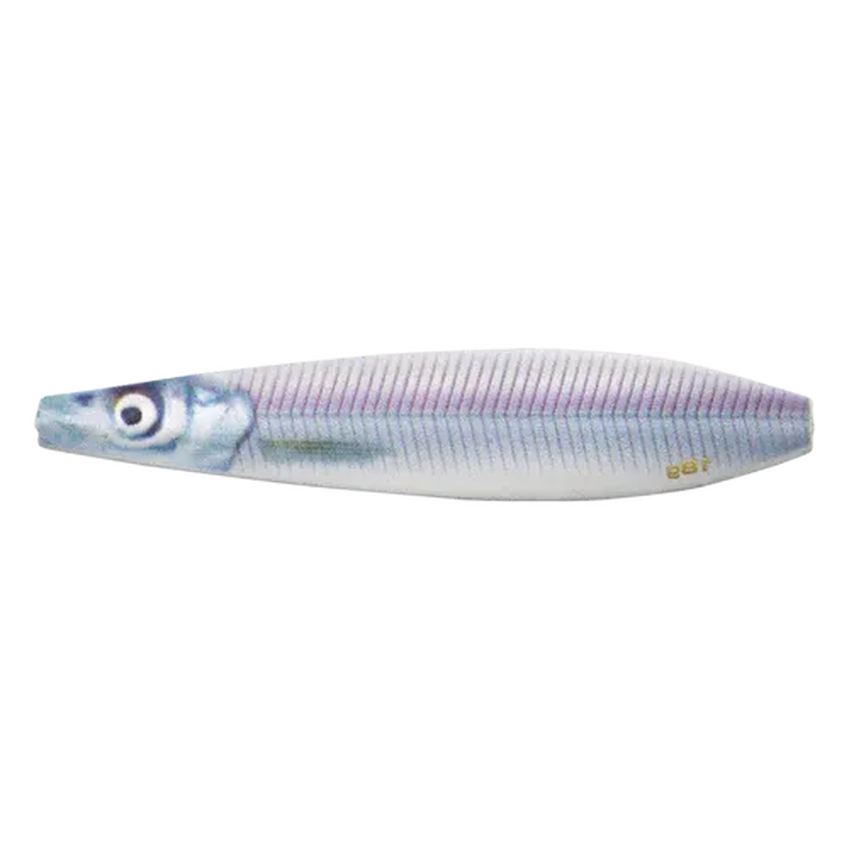 Savage Salt 3D Line Thru Seeker - 13g 2.75" White Sandeel