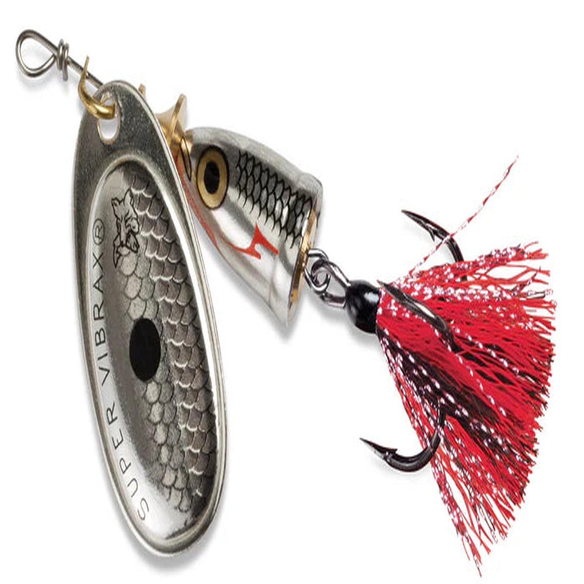 Blue Fox 3/16oz Classic Vibrax Foxtail (Silver Shiner)