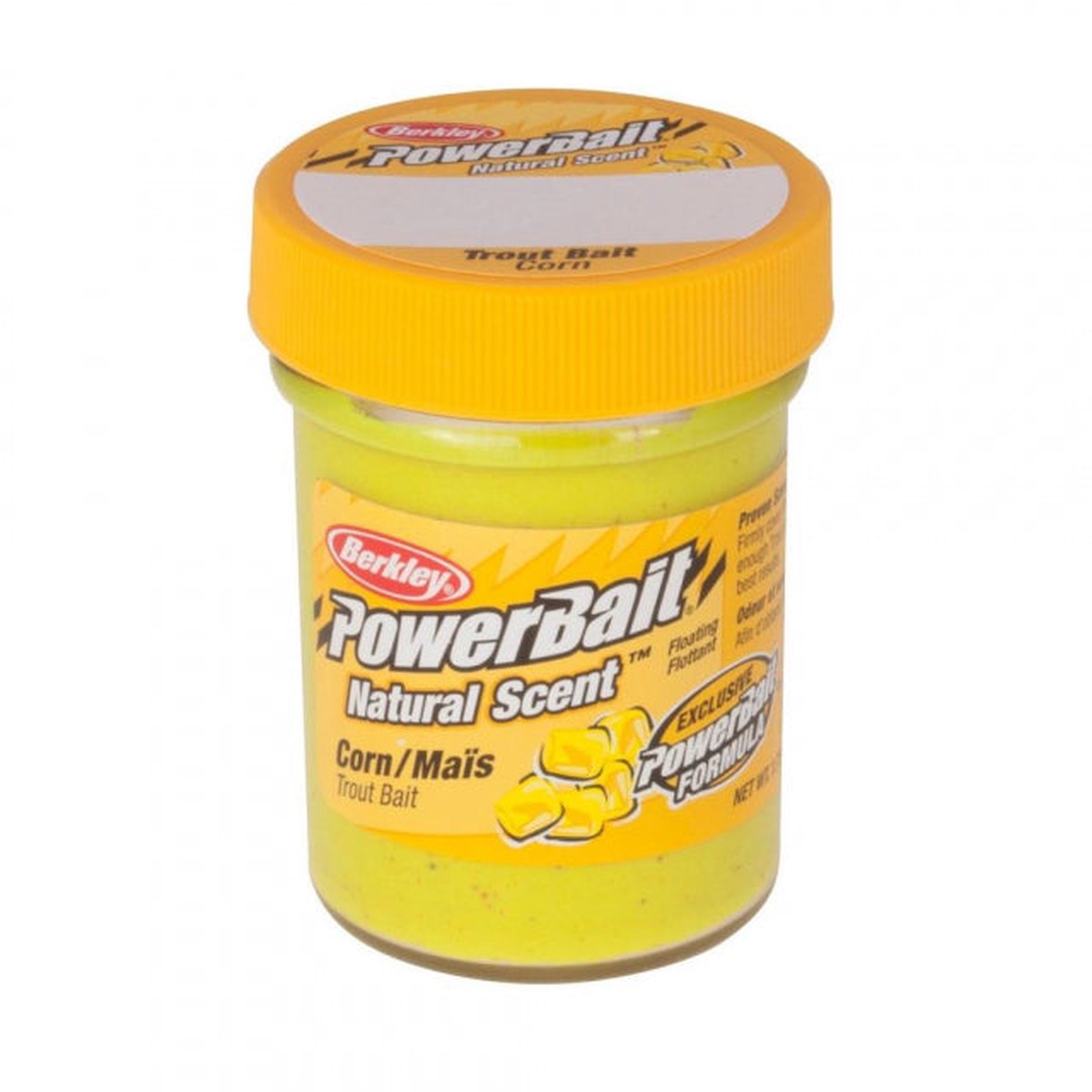 PowerBait Natural Scent Trout Bait | Corn | Model #BTCOY2