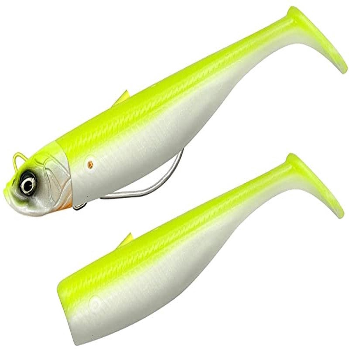 Savage Gear Savage Minnow Weedless WL 12.5cm 28g Lemon Black