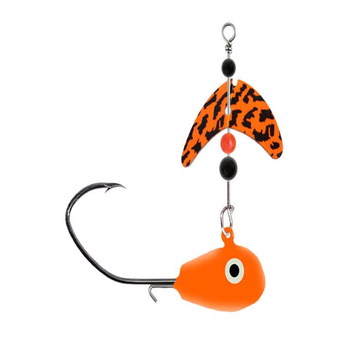 Smile Blade SD Drift Jig Size 3/8oz Orange/Orange Black Tiger